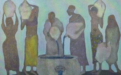 Les peintures de Corinne Tichadou a Perdiguier